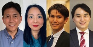 三菱UFJ国際投信が設定・運用する「ベイリー・ギフォード世界長期成長株ファンド(愛称:ロイヤル・マイル)」がファンド オブ ザ イヤー2020の国際株式型(グローバル)部門で最優秀ファンド賞を受賞した。同ファンドの特徴と運用状況について三菱UFJ国際投信の岩上明義氏(写真:右)と、同ファンドの実質的な運用を担っているベイリー・ギフォード・インベストメント・マネジメント(ヨーロッパ)リミテッドの小宮健一氏(写真:左)、松原衣里氏(写真:左から2人目)、岩澤一史氏(写真:左から3人目)に聞いた。